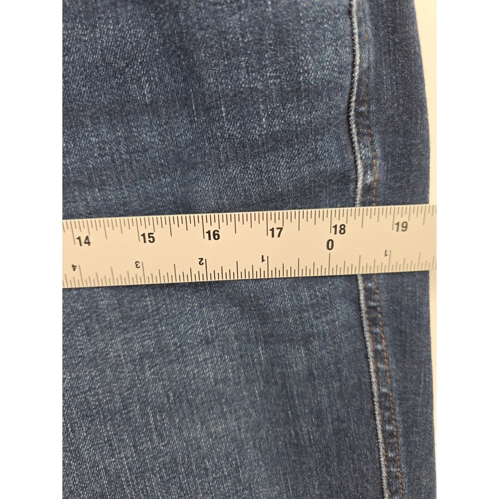 Chico's Define Me Slim Leg Ankle Jeans Size 3R US 16 XL Dark Wash Stretch - Picture 11 of 11